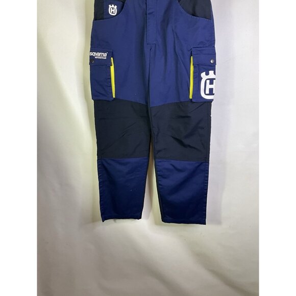 Husqvarna Motorcycle Spell Out Cargo Riding Pants - Picture 3 of 7